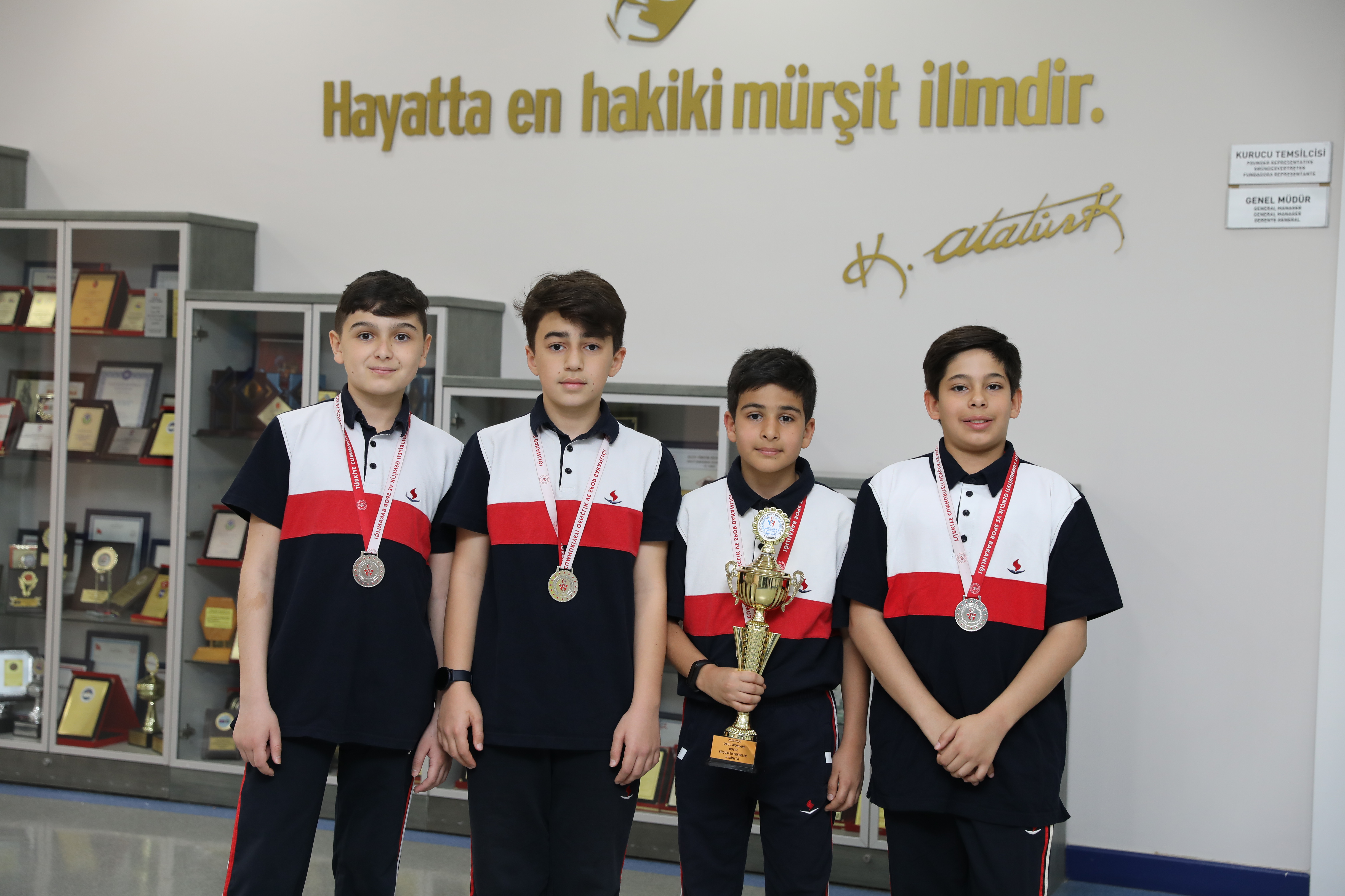  Gençlik ve Spor İl Müdürlüğü tarafından düzenlenen “Okul Sporları Bocce Müsabakaları”nda SANKO Okulları Küçük Erkek Bo..