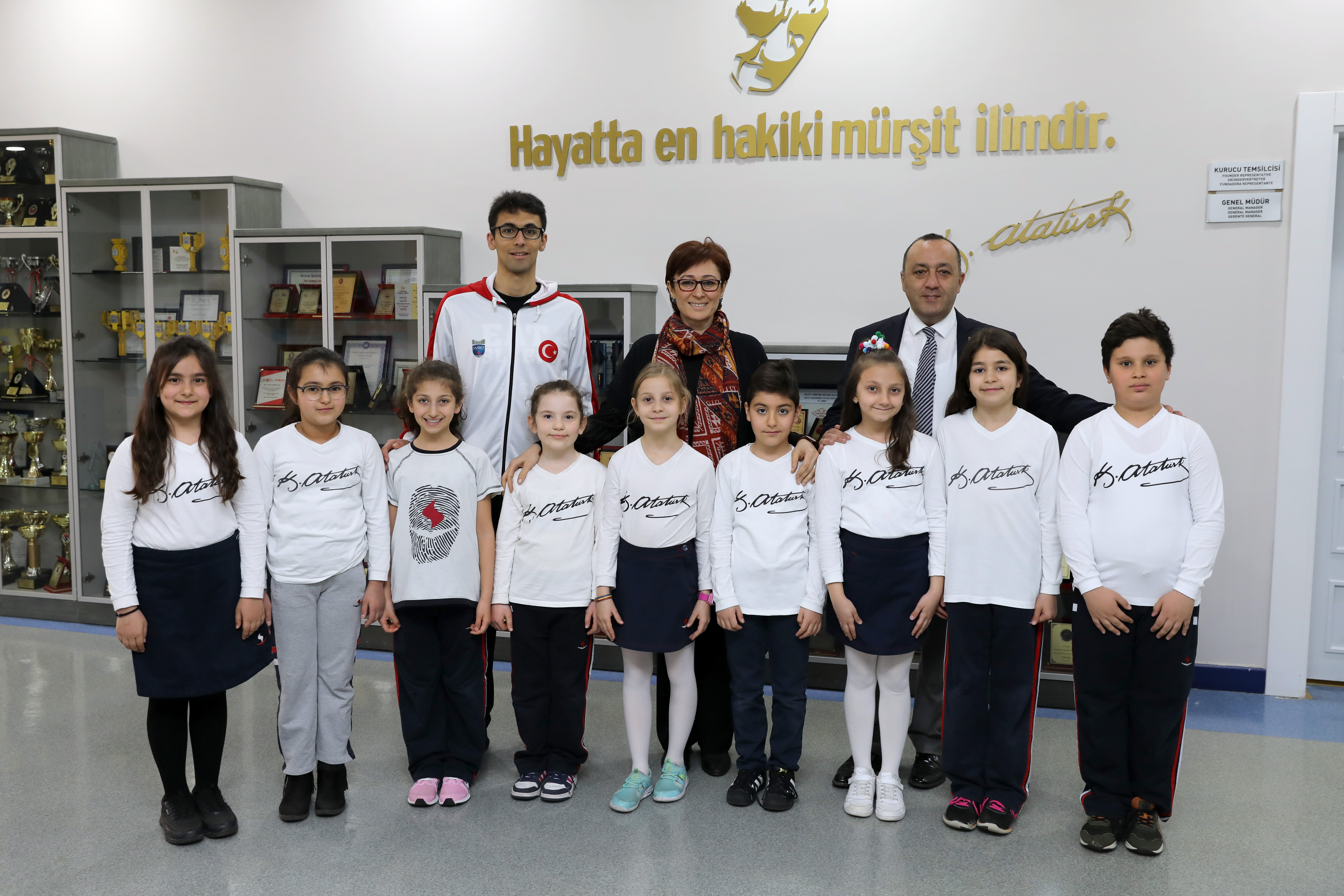 Gençlik ve Spor Bakanlığı Spor Genel Müdürlüğü’nce düzenlenen “Modern Pentatlon Okul Biatlonu Yarışması”nda SANKO Okulları öğrencileri ..