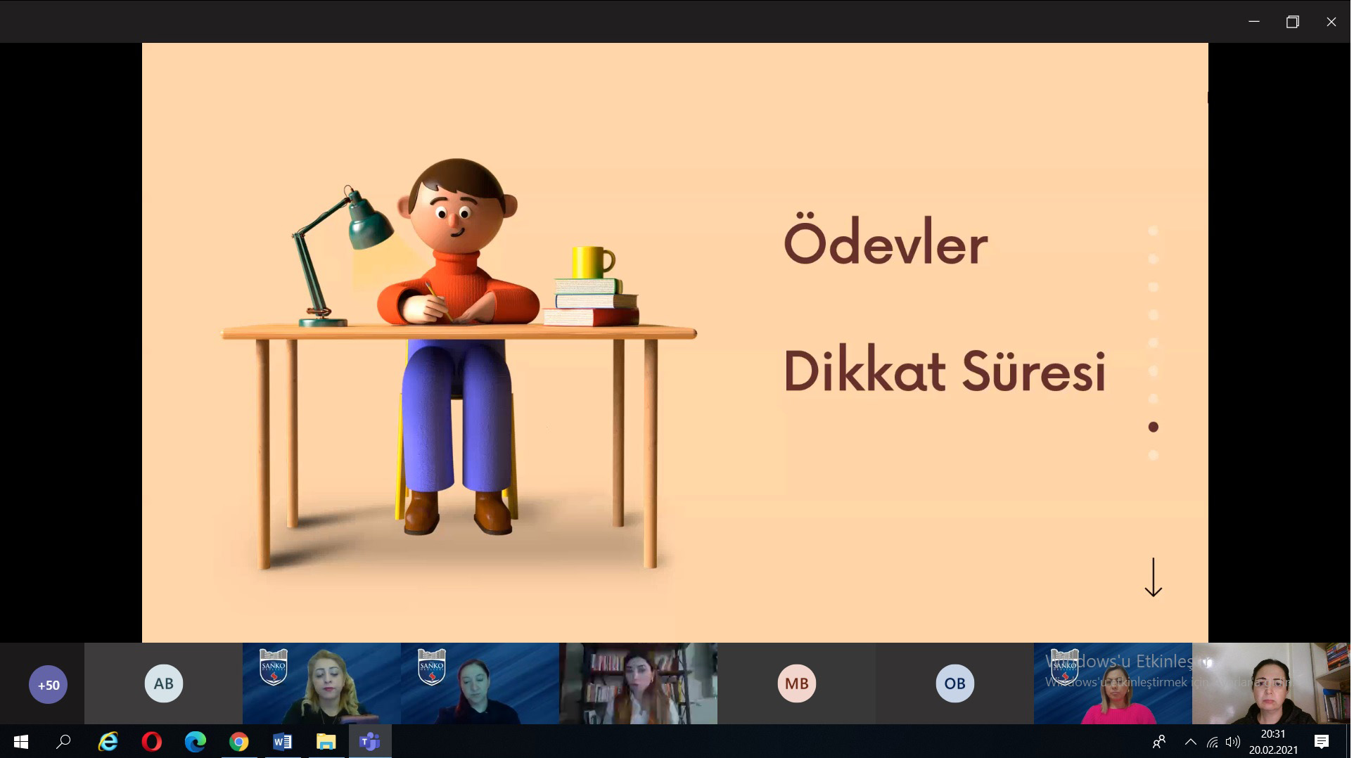 -SANKO OKULLARINDA ONLINE VELİ SÖYLEŞİSİ YAPILDI
-UZMAN PSİKOLOJİK DANIŞMAN SEZİL SAĞLAMER: “BİRİNCİ SINIF VELİSİ OLMAK HER ZAMAN BÜYÜK VE KRİTİK BİR ÖNEME SAHİP..