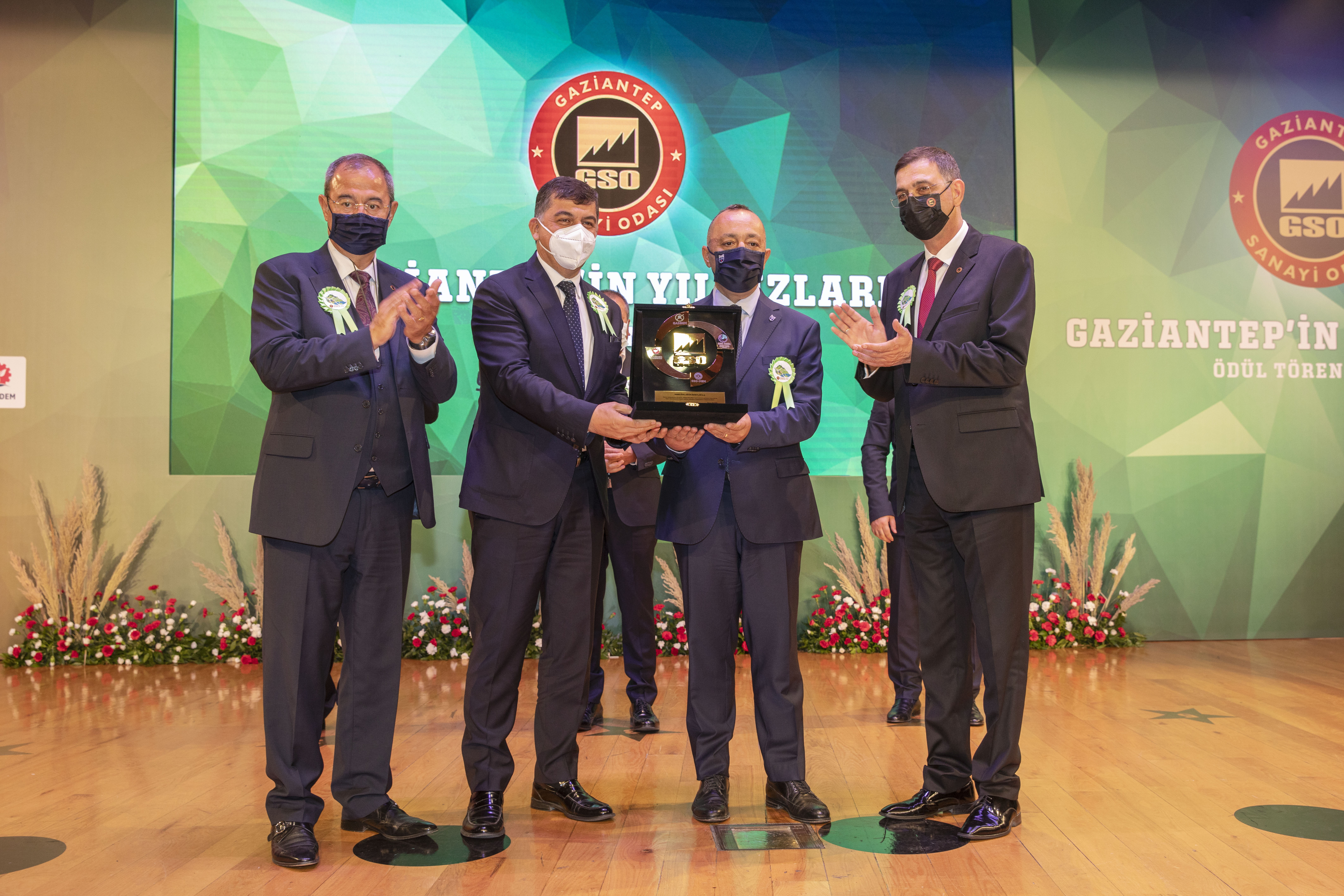 SANKO Okulları, Gaziantep Sanayi Odası (GSO) tarafından düzenlenen “Gaziantep’in Yıldızları Ödül Töreni”nde “En Fazla Patent Tescili Yapan Firma K..