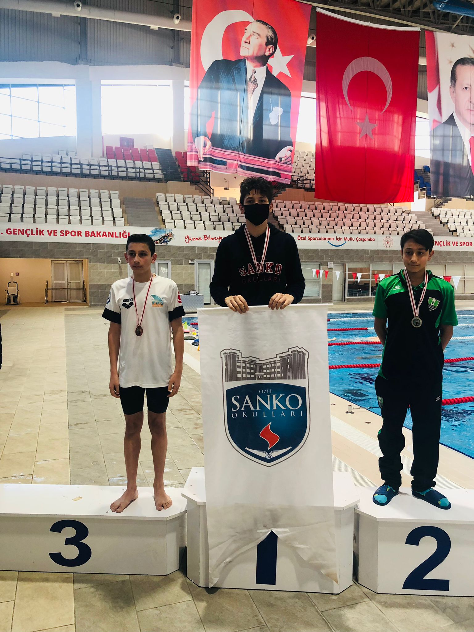 SANKO Okulları öğrencileri, Şehitkamil Belediyesi ve Gaziantep Gençlik Spor İl Müdürlüğü tarafından düzenlenen “3’üncü Şehitkamil&r..